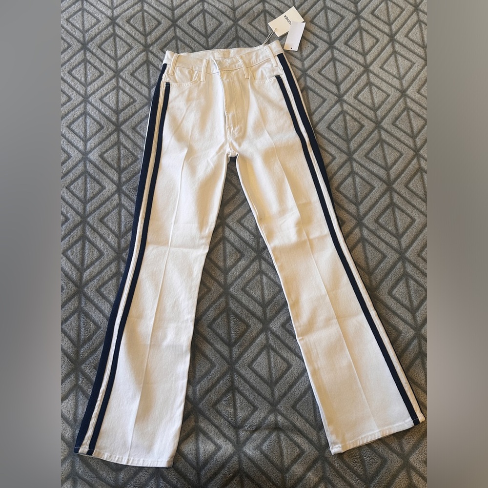 MOTHER The Hustler Ankle Jeans Glass Slipper Racer